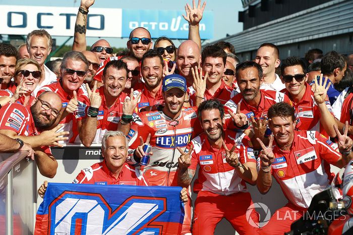 Ganador, Andrea Dovizioso, Ducati Team
