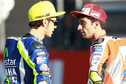 Valentino Rossi, Yamaha Factory Racing, Andrea Iannone, Ducati Team