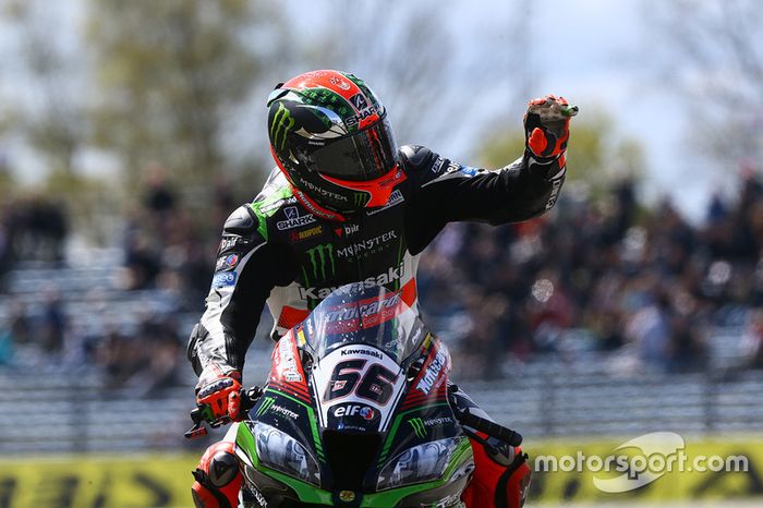 Segundo lugar Tom Sykes, Kawasaki Racing