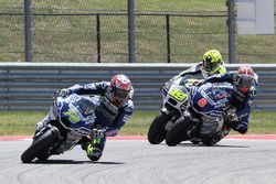 Loris Baz, Avintia Racing; Hector Barbera, Avintia Racing; Alvaro Bautista, Aspar Racing Team
