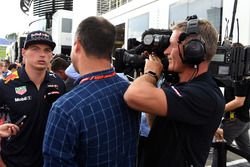 Max Verstappen, Red Bull Racing met, Ted Kravitz, Sky TV