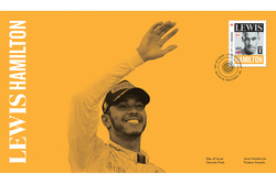 Lewis Hamilton stamp