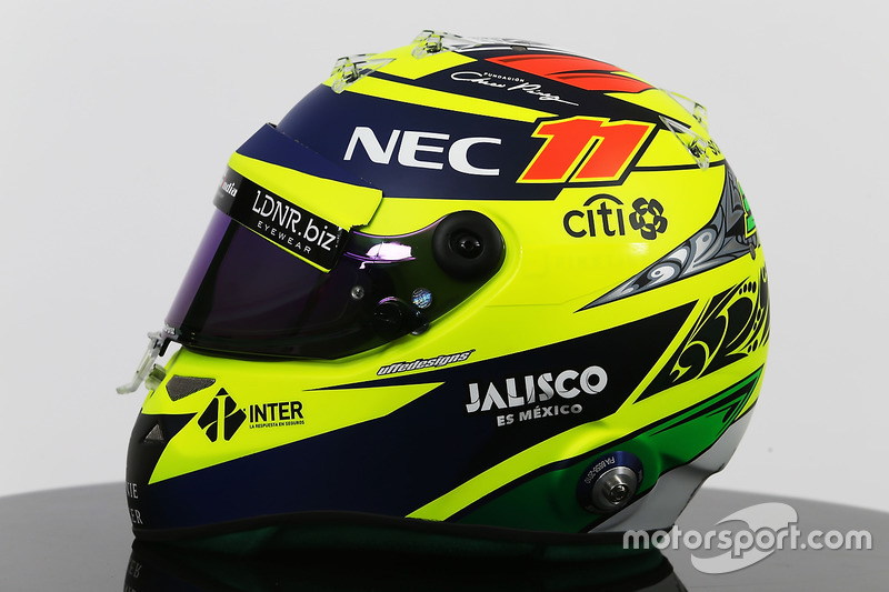Helm Sergio Perez, Sahara Force India F1