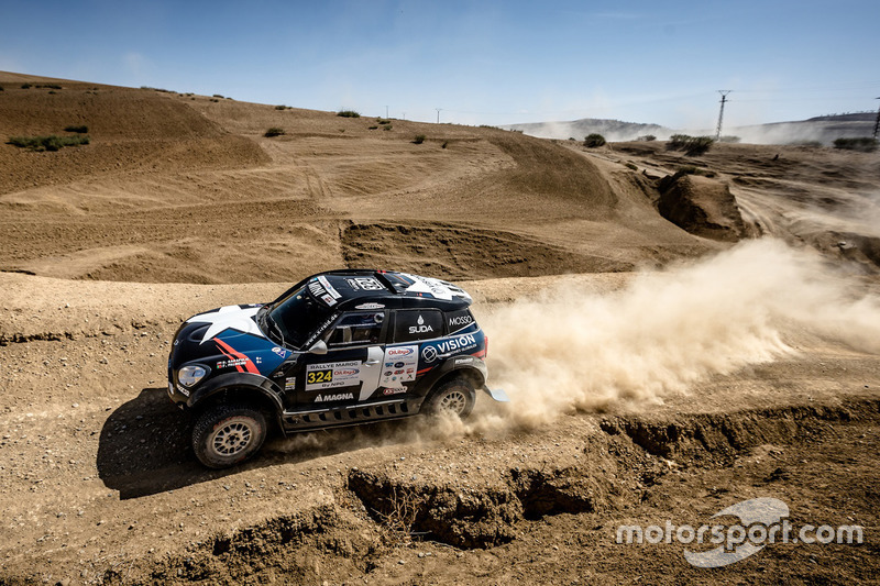 #324 X-Raid Team Mini: Boris Garafulic, Filipe Palmeiro