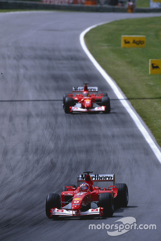 Rubens Barrichello, Ferrari, Michael Schumacher, Ferrari