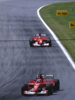 Rubens Barrichello, Ferrari, Michael Schumacher, Ferrari