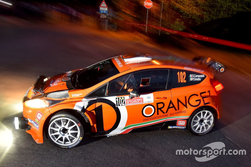 Simone Campedelli, Pietro Elia Ometto, Ford Fiesta R5, Orange1 Racing