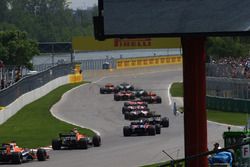 The start of the race