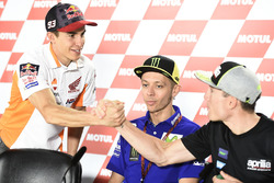 Marc Márquez, Repsol Honda Team, Valentino Rossi, Yamaha Factory Racing, Aleix Espargaró, Aprilia Ra
