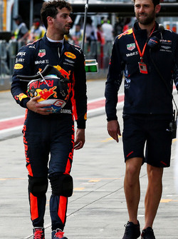 Daniel Ricciardo, Red Bull Racing with Sam Village, Red Bull Racing Personal Trainer