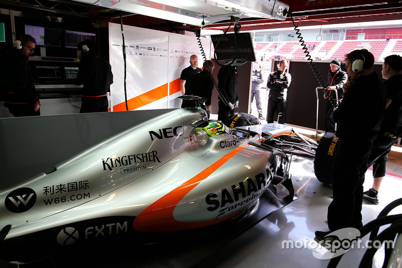 Sergio Perez, Sahara Force India F1 VJM10