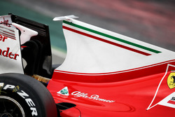 Ferrari SF70H engine cover T-Wing