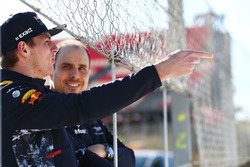 Max Verstappen, Red Bull Racing con Gianpiero Lambiase, Red Bull Racing ingeniero
