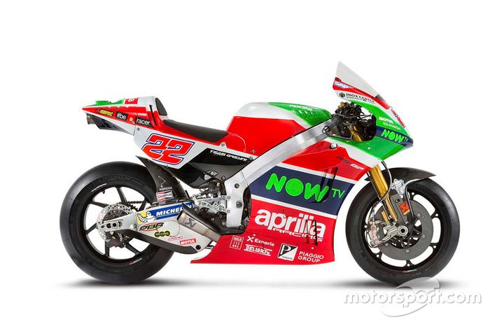 Moto de Sam Lowes, Aprilia Racing Team Gresini