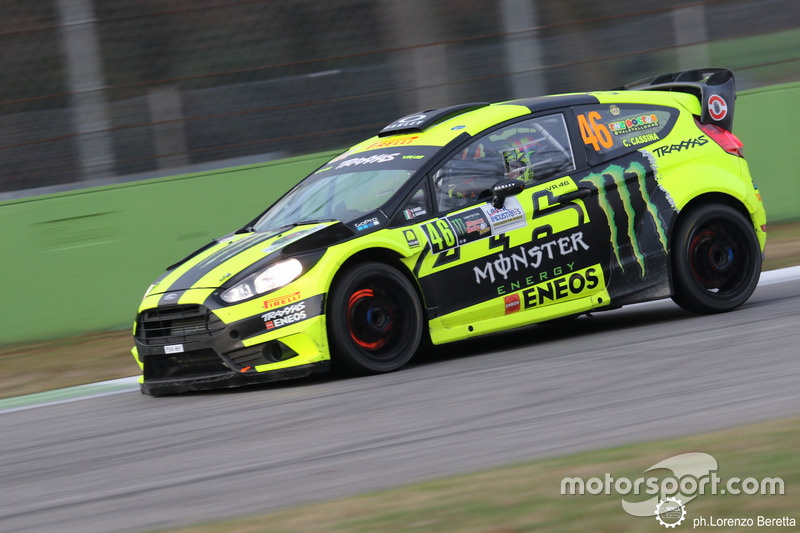 Valentino Rossi, Carlo Cassia, Ford Fiesta