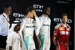 Podium: race winner Lewis Hamilton, Mercedes AMG F1, second place Nico Rosberg, Mercedes AMG F1 , th