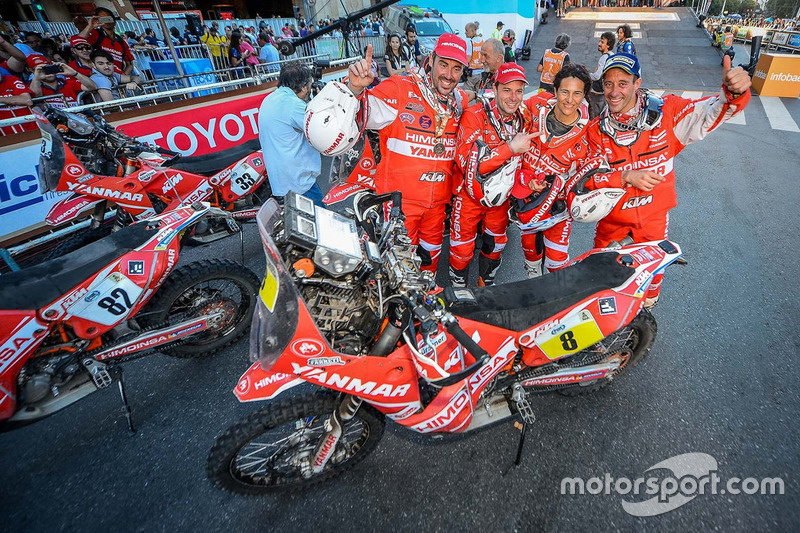 Daniel Oliveras, Rosa Romero, Antonio Gimeno, Gerard Farrés, Himoinsa Racing Team