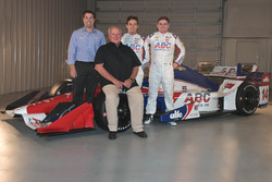 Larry Foyt, A.J. Foyt, Carlos Munoz and Conor Daly