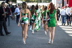 Chicas de la parrilla