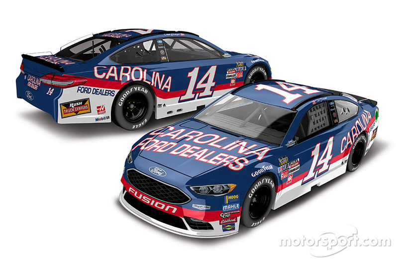 Throwback-Design: Clint Bowyer, Stewart-Haas Racing Ford
