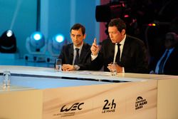Le président de l'ACO, Pierre Fillon, et le directeur général du WEC, Gérard Neveu