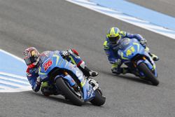 Maverick Viñales, Team Suzuki MotoGP y Aleix Espargaró, Team Suzuki MotoGP