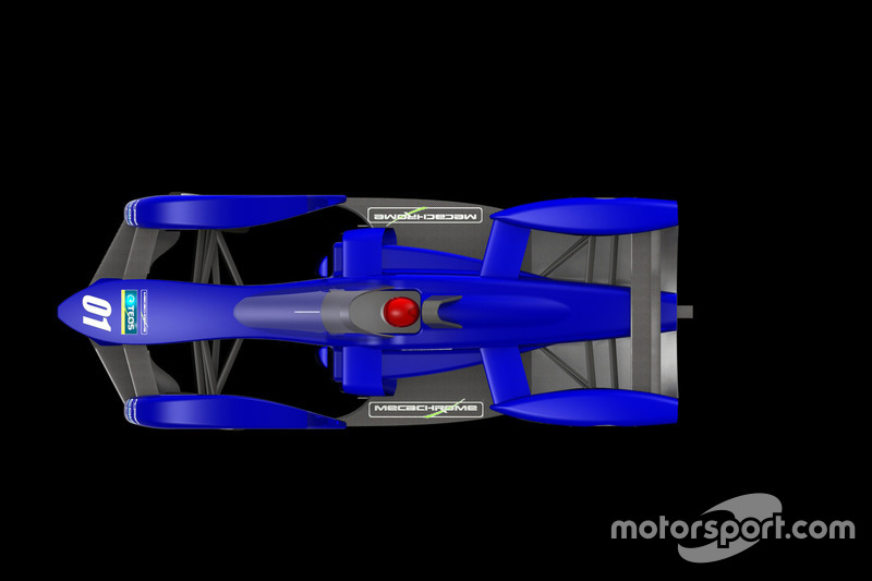 Proposal mobil Formula E TEOS