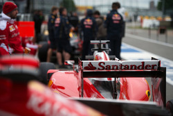 Ferrari SF16-H in the pits