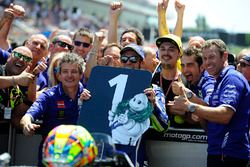 Il vincitore della gara Valentino Rossi, Yamaha Factory Racing