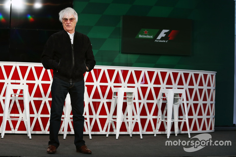 Bernie Ecclestone, anuncia patrocinio de F1 con Heineken
