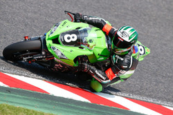#8 Team Bolliger Switzerland, Kawasaki: Horst Saiger, Michael Savary, Gianluca Vizziello