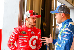 Kyle Larson, Chip Ganassi Racing Chevrolet, Ricky Stenhouse Jr., Roush Fenway Racing Ford