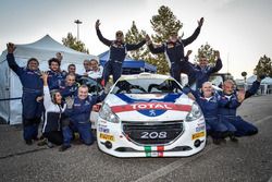 Giuseppe Testa e Daniele Mangiarotti, Peugeot 208 R2, Peugeot Sport Italia