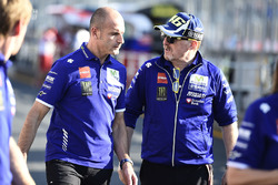 Massimo Meregalli, Directeur du Yamaha Factory Racing, Silvano Galbusera, Yamaha Factory Racing
