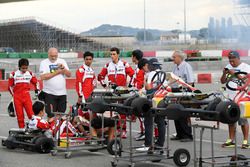 Les participants au Yamaha VR46 Master Camp