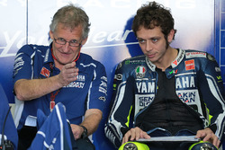 Valentino Rossi, Yamaha Factory Racing and Jeremy Burgess, Yamaha Factory Racing crew chief