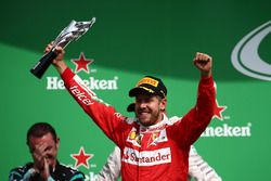 Podium: 3. Sebastian Vettel, Ferrari