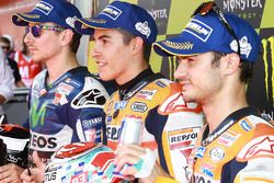 Jorge Lorenzo, Yamaha Factory Racing, Marc Márquez, Repsol Honda Team, Dani Pedrosa, Repsol Honda Te