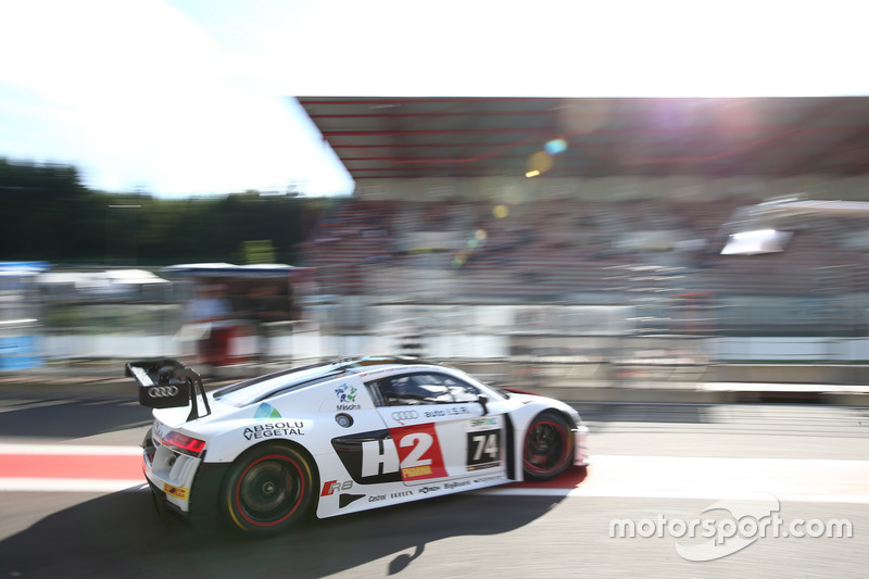 8. #74 ISR, Audi R8 LMS: Philippe Giauque, Henry Hassid, Nicolas Lapierre, Franck Perera