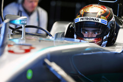 Pascal Wehrlein, Mercedes AMG F1 W05 Hybrid Test Driver