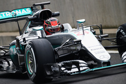 Esteban Ocon, Mercedes AMG F1 W07 Hybrid Test Driver