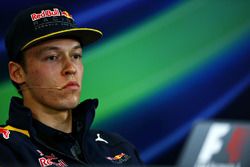 Daniil Kvyat, Red Bull Racing in de persconferentie