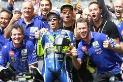 Second place Valentino Rossi, Yamaha Factory Racing