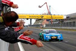 Race winner Edoardo Mortara, Audi Sport Team Abt Sportsline, Audi RS 5 DTM