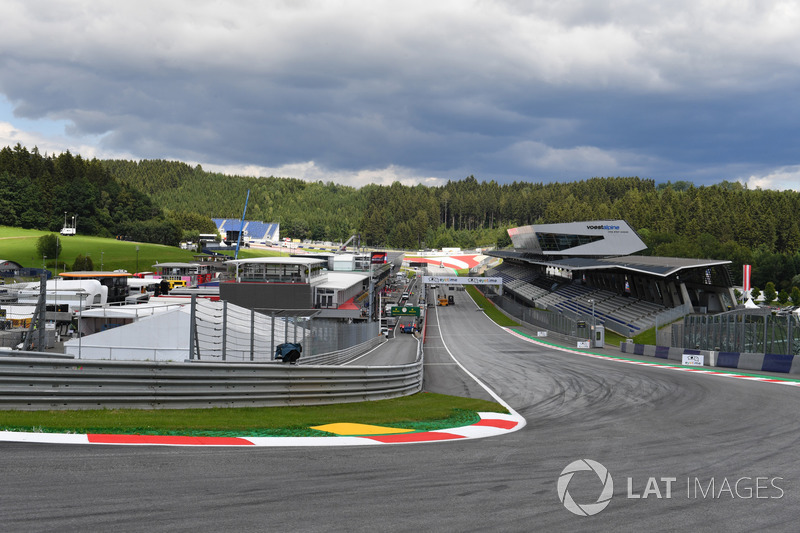 Eerste bocht Red Bull Ring