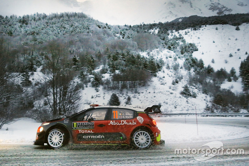 Craig Breen, Scott Martin, Citroën C3 WRC, Citroën World Rally Team