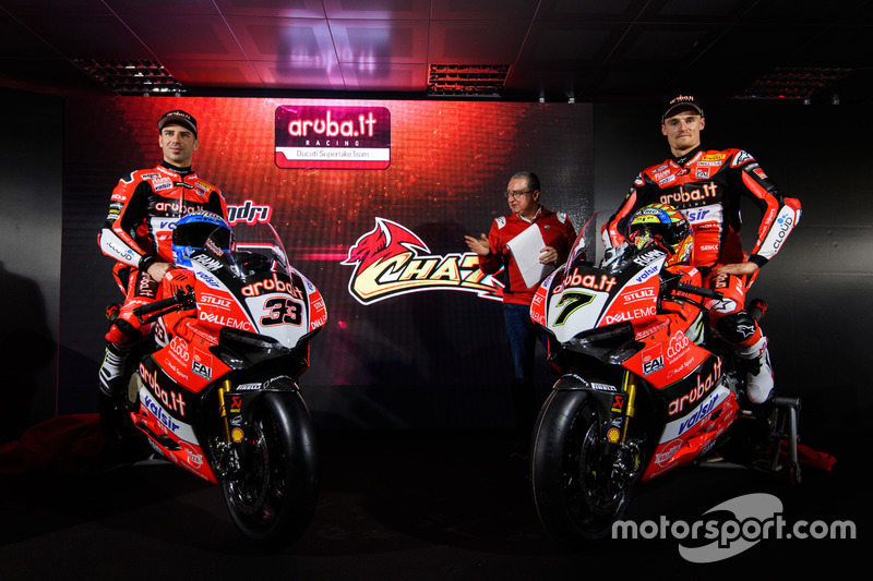 Marco Melandri, Aruba Racing Ducati, Chaz Davies, Aruba Racing Ducati