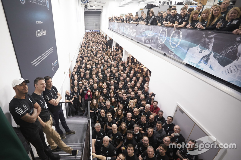 Lewis Hamilton, Mercedes AMG F1, Toto Wolff, directeur Mercedes AMG F1