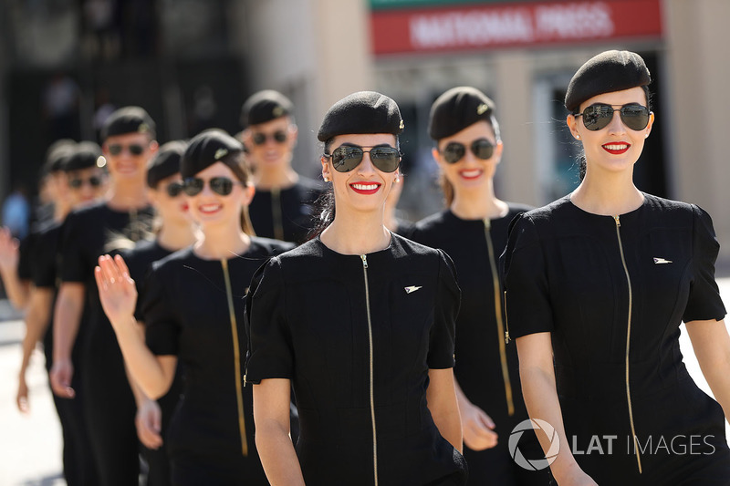 Chicas de la parrilla