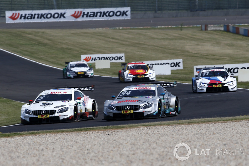 Paul Di Resta, Mercedes-AMG Team HWA, Mercedes-AMG C63 DTM, Pascal Wehrlein, Mercedes-AMG Team HWA, Mercedes-AMG C63 DTM